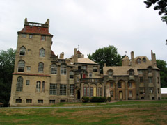 Henry Mercer's manor on his estate, Fonthill