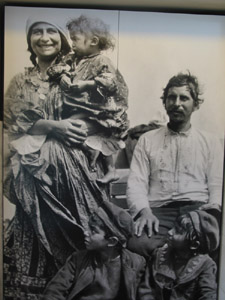 Gypsy immigrant family