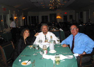 Shauna, Mike and me at St Andrews