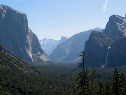 Entering Yosemite Valley