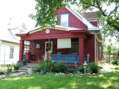 Geoff's house in Lawrence, Kansas