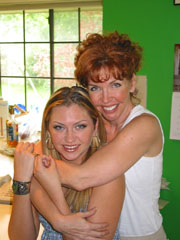 Deborah and her daughter