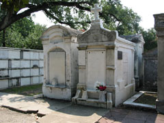 Typical New Orleans crypts