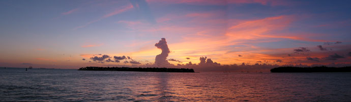 Key West Harbor sunset