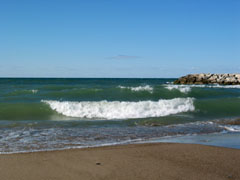 Lake Erie beach